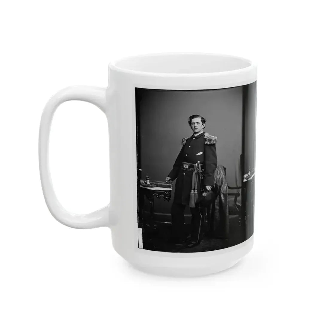 Adj. A.H. Jameson, 32nd Pa. Inf. (U.S. Civil War) White Coffee Mug - Go Mug Yourself