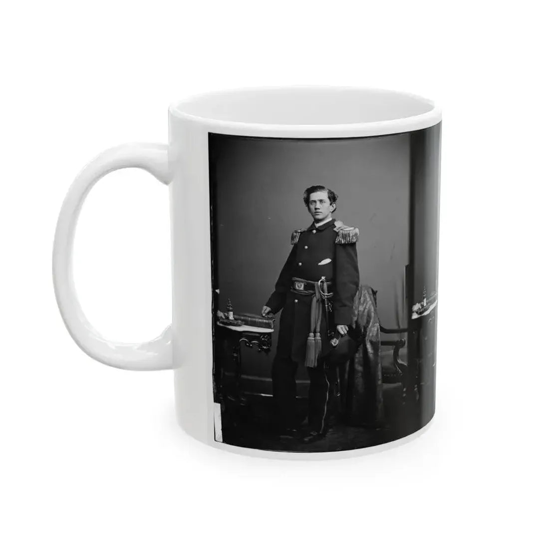 Adj. A.H. Jameson, 32nd Pa. Inf. (U.S. Civil War) White Coffee Mug - Go Mug Yourself