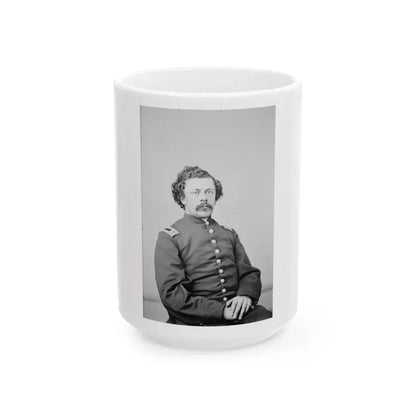 Adj. D.L. Chase, 78th & 102nd Ny Inf. 002 (U.S. Civil War) White Coffee Mug 15oz - Go Mug Yourself
