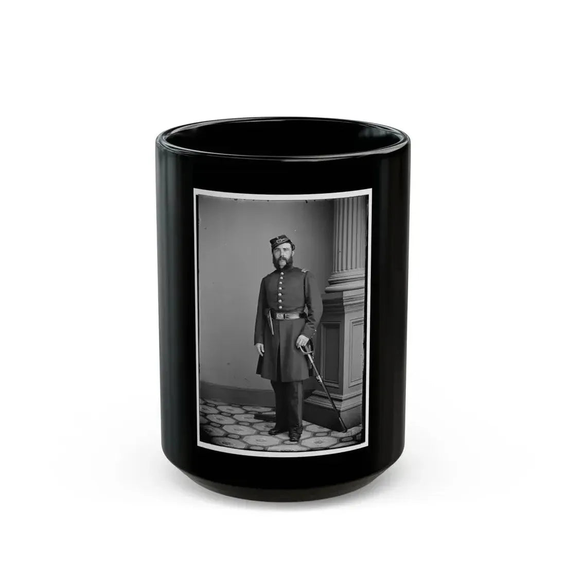 Adj. J.B. Coppinger,  83rd N.Y. Inf. 002 (U.S. Civil War) Black Coffee Mug 15oz - Go Mug Yourself