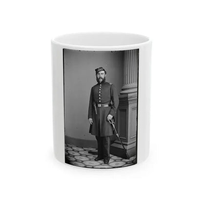 Adj. J.B. Coppinger,  83rd N.Y. Inf. 002 (U.S. Civil War) White Coffee Mug 11oz - Go Mug Yourself