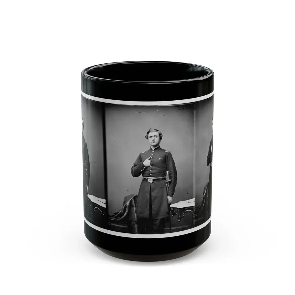 Adj. L.C. Parmalee, 2nd U.S. Sharpshooter (U.S. Civil War) Black Coffee Mug 15oz - Go Mug Yourself