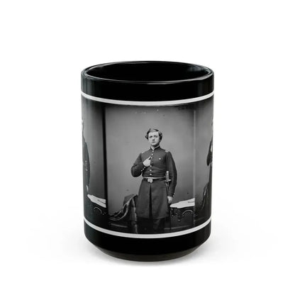 Adj. L.C. Parmalee, 2nd U.S. Sharpshooter (U.S. Civil War) Black Coffee Mug 15oz - Go Mug Yourself