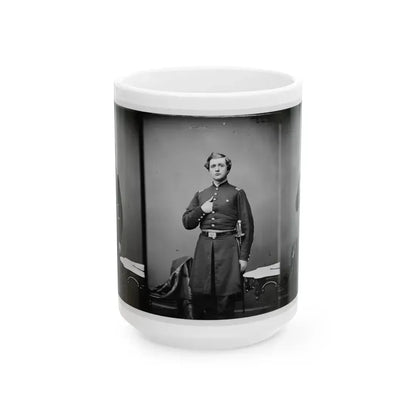 Adj. L.C. Parmalee, 2nd U.S. Sharpshooter (U.S. Civil War) White Coffee Mug 15oz - Go Mug Yourself
