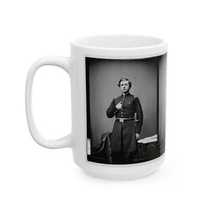 Adj. L.C. Parmalee, 2nd U.S. Sharpshooter (U.S. Civil War) White Coffee Mug - Go Mug Yourself