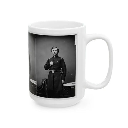 Adj. L.C. Parmalee, 2nd U.S. Sharpshooter (U.S. Civil War) White Coffee Mug - Go Mug Yourself
