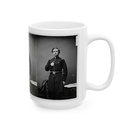 Adj. L.C. Parmalee, 2nd U.S. Sharpshooter (U.S. Civil War) White Coffee Mug - Go Mug Yourself