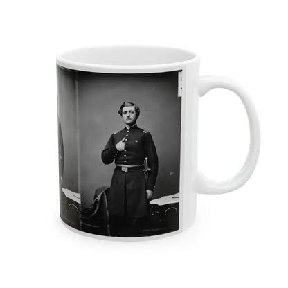 Adj. L.C. Parmalee, 2nd U.S. Sharpshooter (U.S. Civil War) White Coffee Mug - Go Mug Yourself