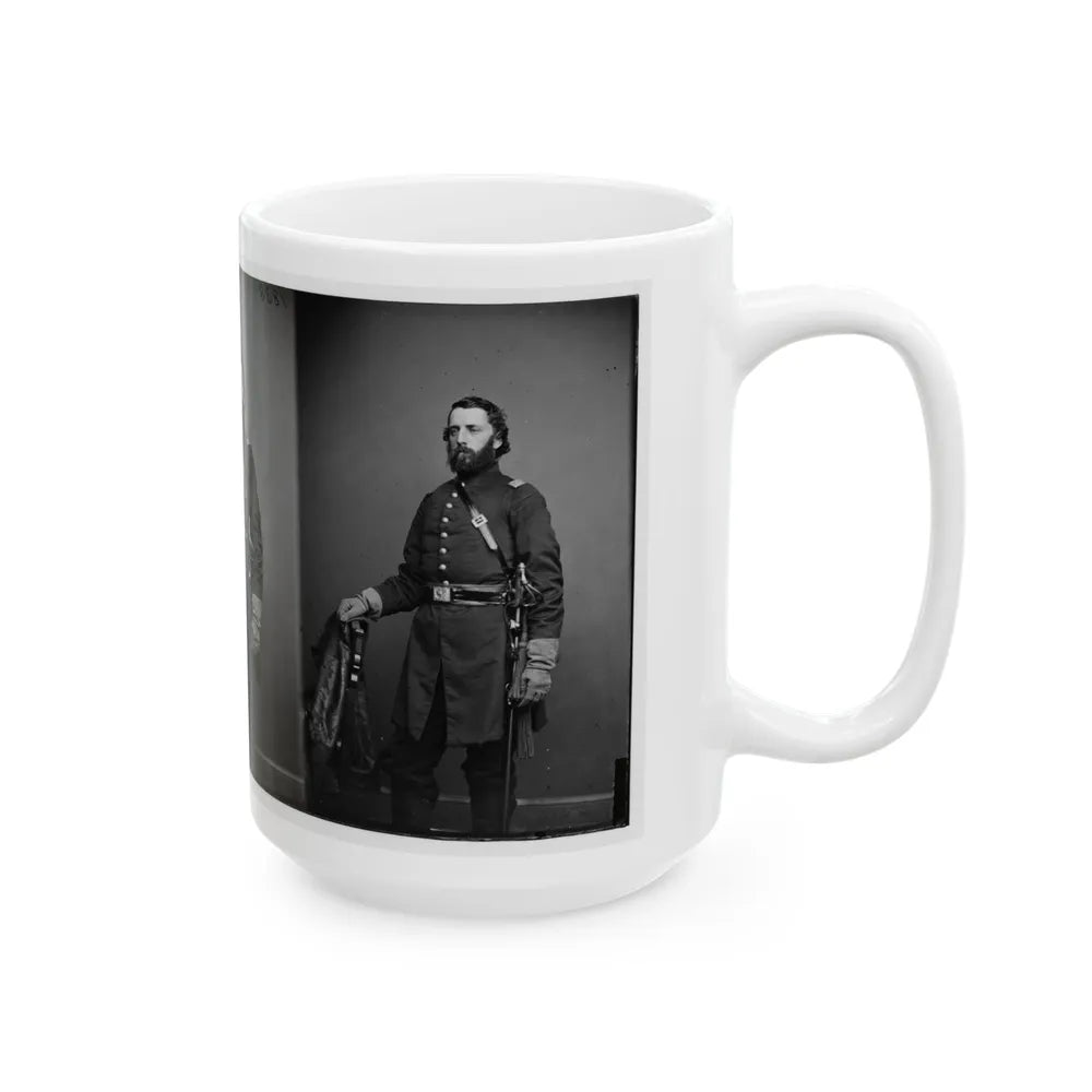 Adjt C.O. Dodd 5th N.H. (U.S. Civil War) White Coffee Mug-Go Mug Yourself