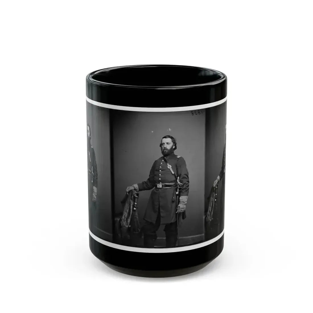 Adjt C.O. Dodd 5th N.H. (U.S. Civil War) Black Coffee Mug 15oz - Go Mug Yourself