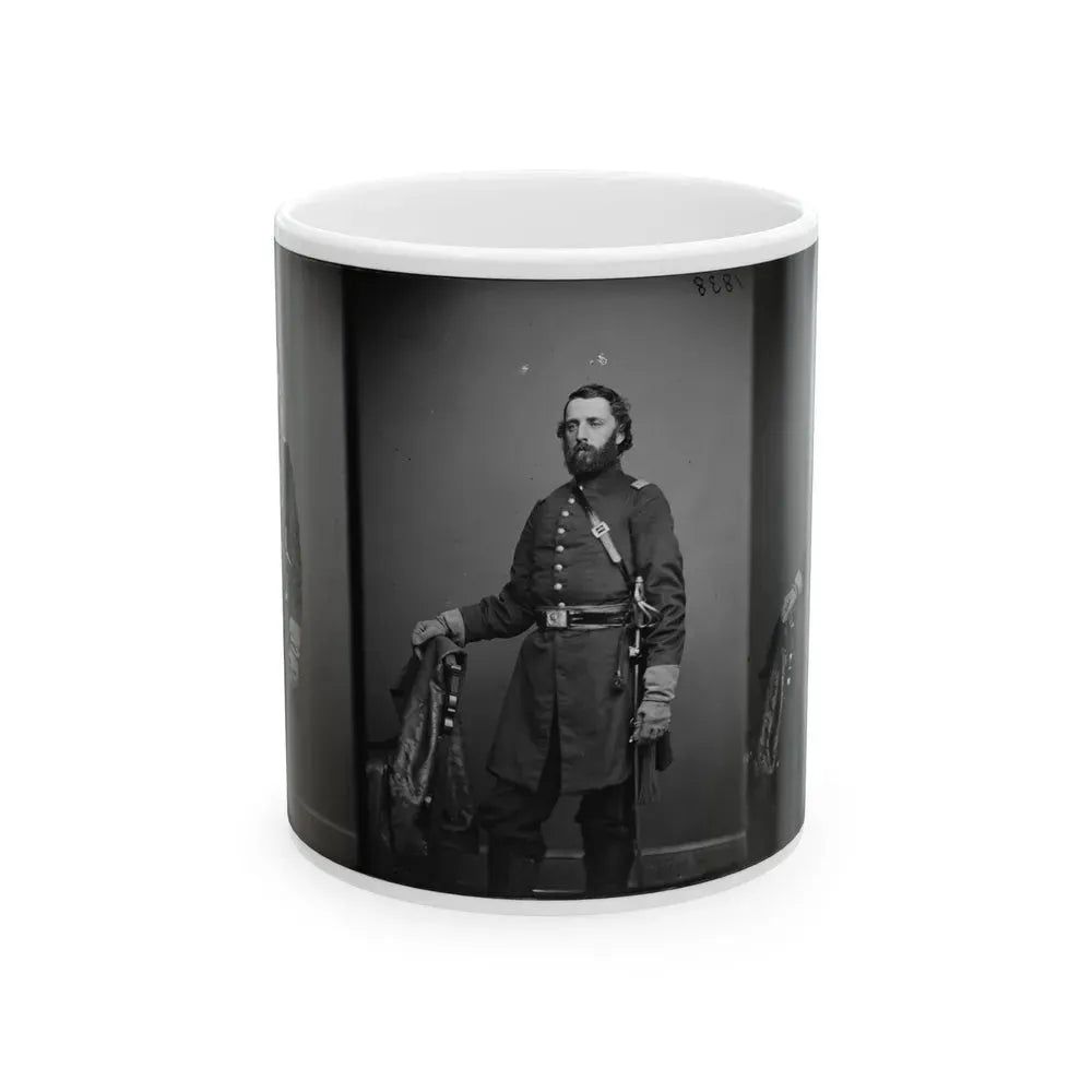Adjt C.O. Dodd 5th N.H. (U.S. Civil War) White Coffee Mug 11oz - Go Mug Yourself