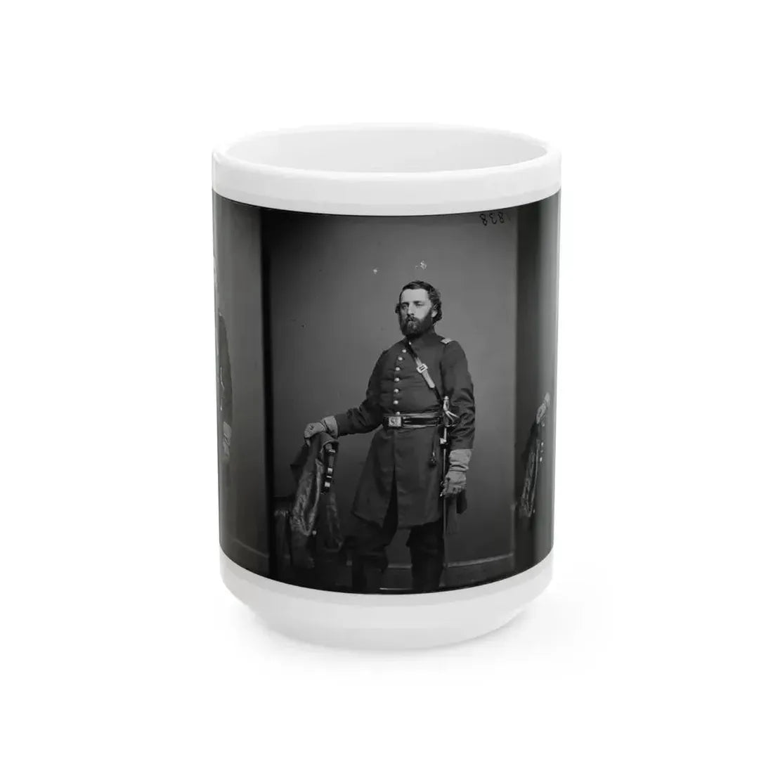 Adjt C.O. Dodd 5th N.H. (U.S. Civil War) White Coffee Mug 15oz - Go Mug Yourself