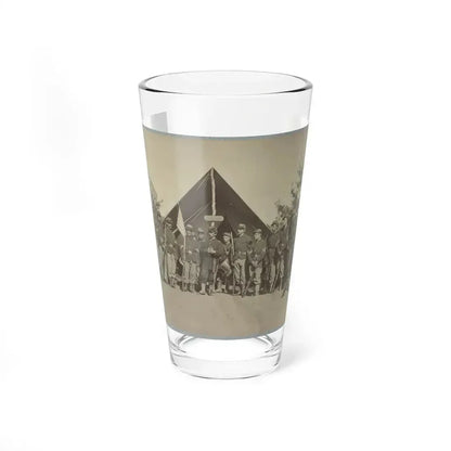 Adjutant And First Sergeants, 22d N. Y. S. M. Near Harper's Ferry, Va.1861 (I.E.1862 ) (U.S. Civil War) Pint Glass 16oz 16oz - Go Mug Yourself