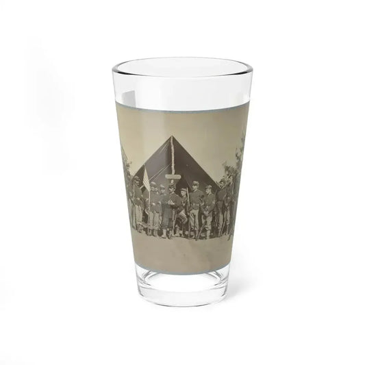 Adjutant And First Sergeants, 22d N. Y. S. M. Near Harper's Ferry, Va.1861 (I.E.1862 ) (U.S. Civil War) Pint Glass 16oz 16oz - Go Mug Yourself