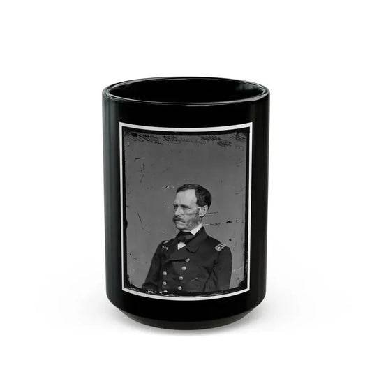 Adm. J.A. Dahlgren, (U.S. Civil War) Black Coffee Mug 15oz - Go Mug Yourself