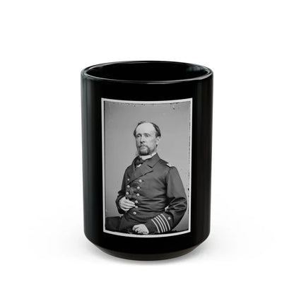 Adm. Rodgers 001 (U.S. Civil War) Black Coffee Mug 15oz - Go Mug Yourself