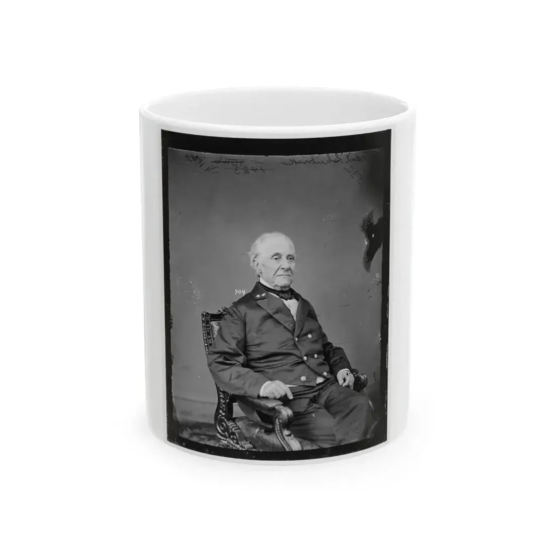 Adm. Shubrick, U.S.N. (U.S. Civil War) White Coffee Mug 11oz - Go Mug Yourself