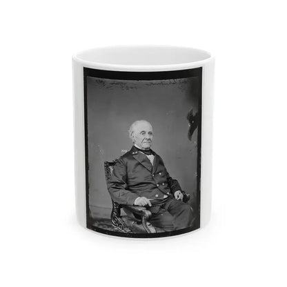 Adm. Shubrick, U.S.N. (U.S. Civil War) White Coffee Mug 11oz - Go Mug Yourself