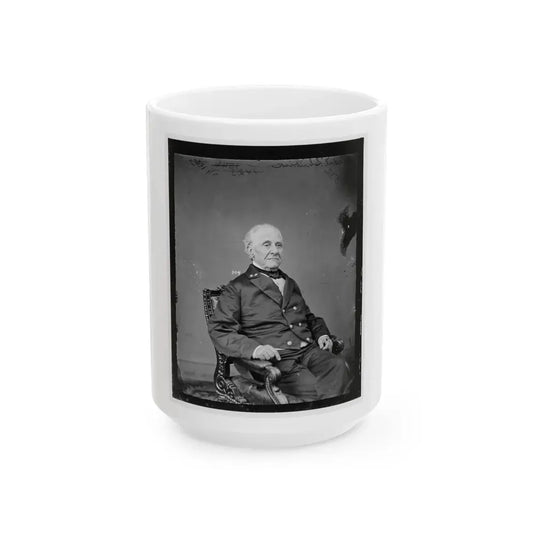 Adm. Shubrick, U.S.N. (U.S. Civil War) White Coffee Mug 15oz - Go Mug Yourself