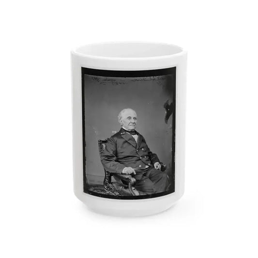 Adm. Shubrick, U.S.N. (U.S. Civil War) White Coffee Mug 15oz - Go Mug Yourself