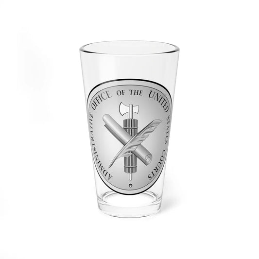 Administrative Office of the United States Courts - Pint Glass 16oz-16oz-Go Mug Yourself