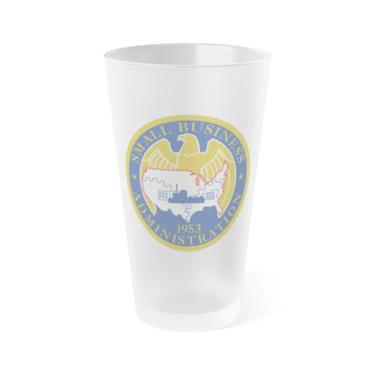 Administrator of the Small Business Administration - Frosted Pint Glass 16oz-16oz-Frosted-Go Mug Yourself