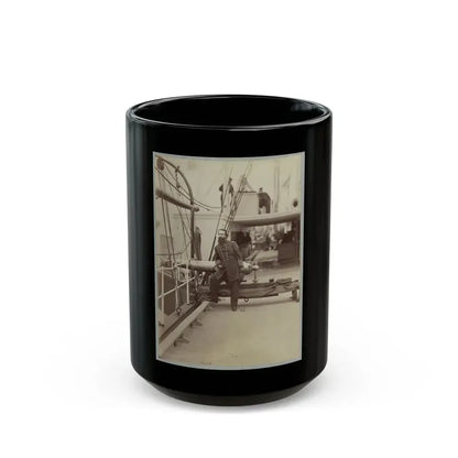Admiral D. D. Porter (U.S. Civil War) Black Coffee Mug 15oz - Go Mug Yourself