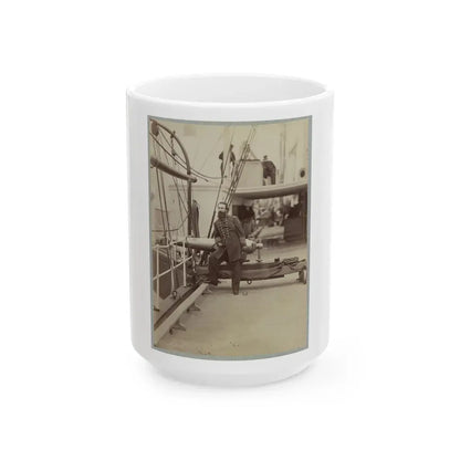 Admiral D. D. Porter (U.S. Civil War) White Coffee Mug 15oz - Go Mug Yourself