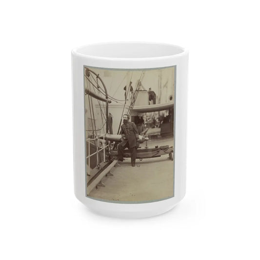 Admiral D. D. Porter (U.S. Civil War) White Coffee Mug-15oz-Go Mug Yourself