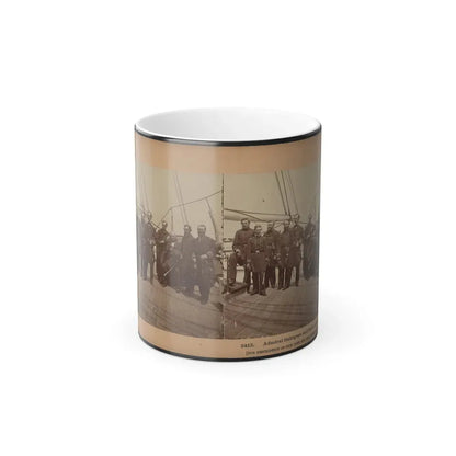 Admiral Dahlgren and Staff on the  Pawnee (U.S. Civil War) Color Changing Coffee Mug 11oz Default Title 11oz - Go Mug Yourself