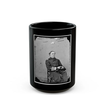 Admiral David Glasgow Farragut (U.S. Civil War) Black Coffee Mug-15oz-Go Mug Yourself