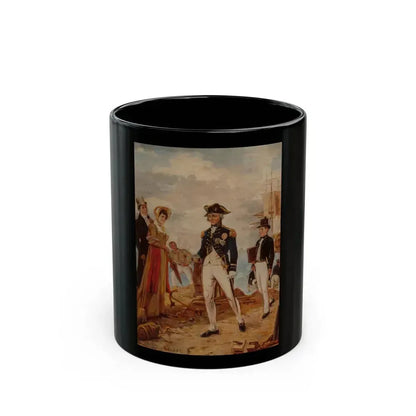 Admiral Nelson - Black Coffee Mug 11oz - Go Mug Yourself