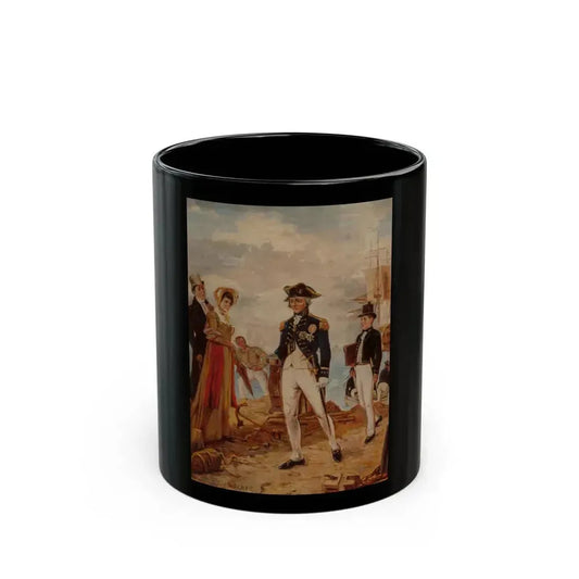 Admiral Nelson - Black Coffee Mug 11oz - Go Mug Yourself