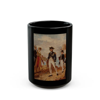 Admiral Nelson - Black Coffee Mug-15oz-Go Mug Yourself