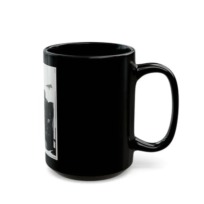 Admiral Porter And General Meade. (U.S. Civil War) Black Coffee Mug - Go Mug Yourself
