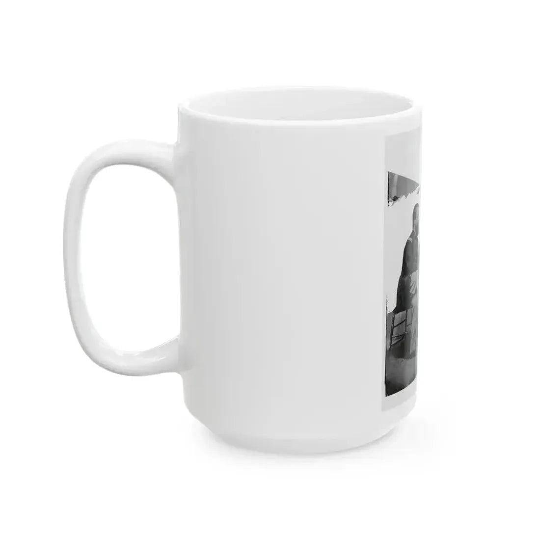 Admiral Porter And General Meade. (U.S. Civil War) White Coffee Mug - Go Mug Yourself