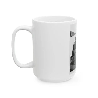 Admiral Porter And General Meade. (U.S. Civil War) White Coffee Mug - Go Mug Yourself