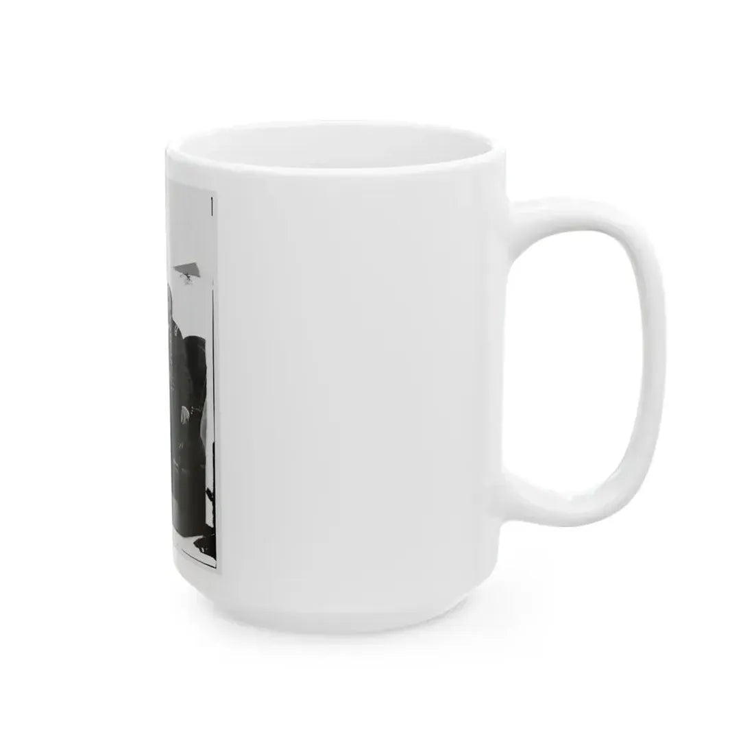 Admiral Porter And General Meade. (U.S. Civil War) White Coffee Mug - Go Mug Yourself