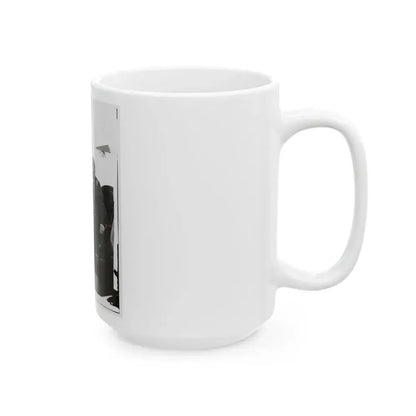 Admiral Porter And General Meade. (U.S. Civil War) White Coffee Mug - Go Mug Yourself