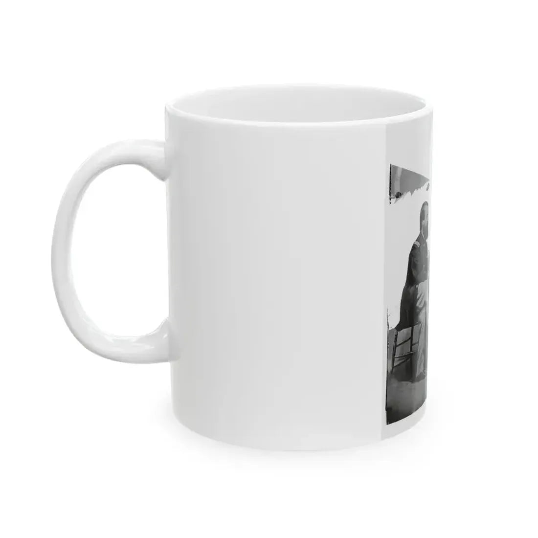 Admiral Porter And General Meade. (U.S. Civil War) White Coffee Mug - Go Mug Yourself