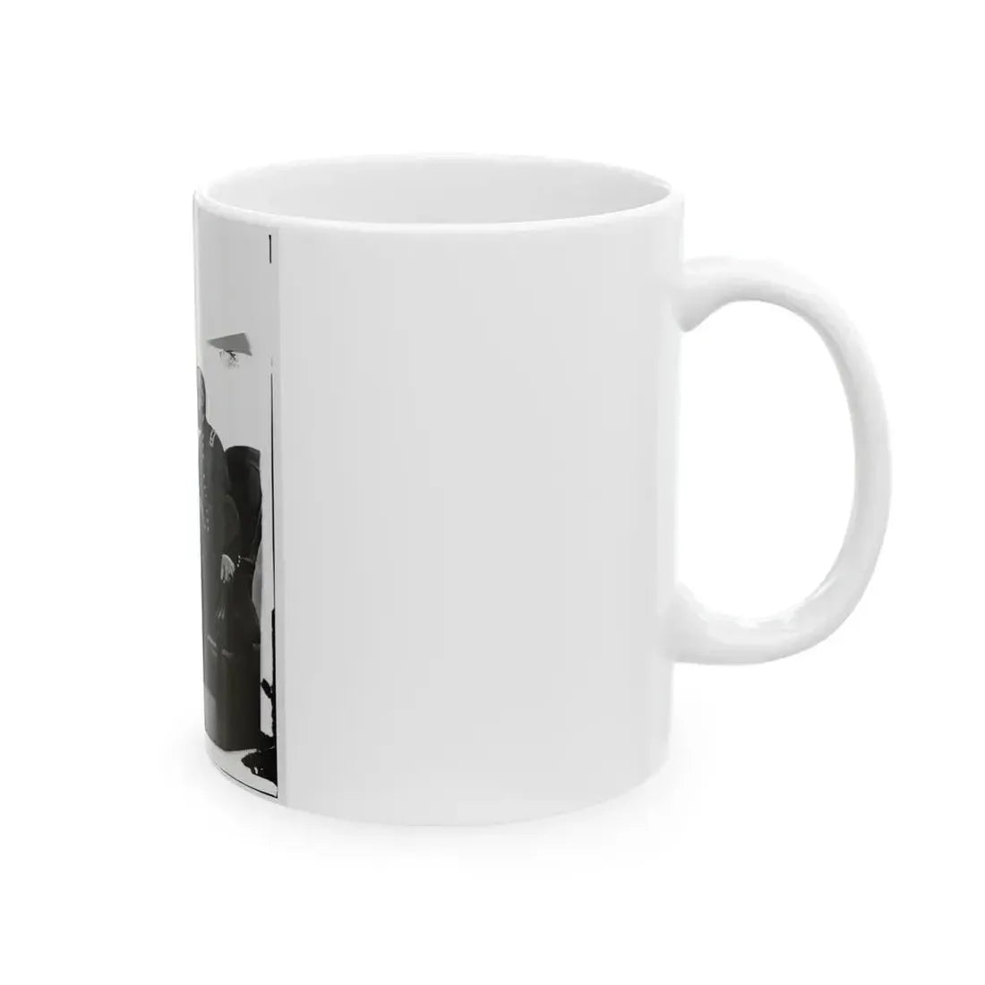 Admiral Porter And General Meade. (U.S. Civil War) White Coffee Mug - Go Mug Yourself
