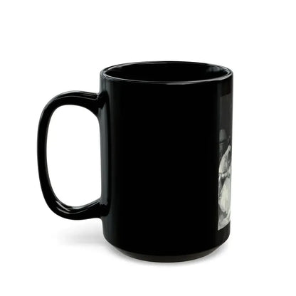 Admiring Baby, story illustration, 1914 - Black Coffee Mug - Go Mug Yourself