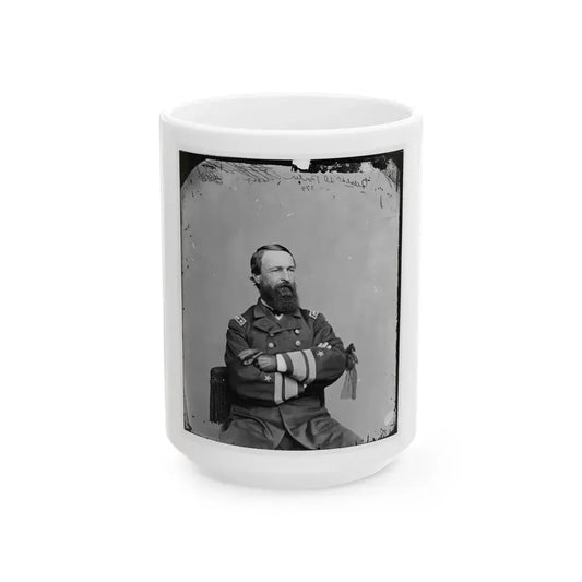 Adml. D.D. Porter, U.S.N. (U.S. Civil War) White Coffee Mug 15oz - Go Mug Yourself