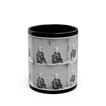 Adml. Shubrick, U.S.N. (U.S. Civil War) Black Coffee Mug 11oz - Go Mug Yourself