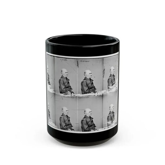 Adml. Shubrick, U.S.N. (U.S. Civil War) Black Coffee Mug 15oz - Go Mug Yourself