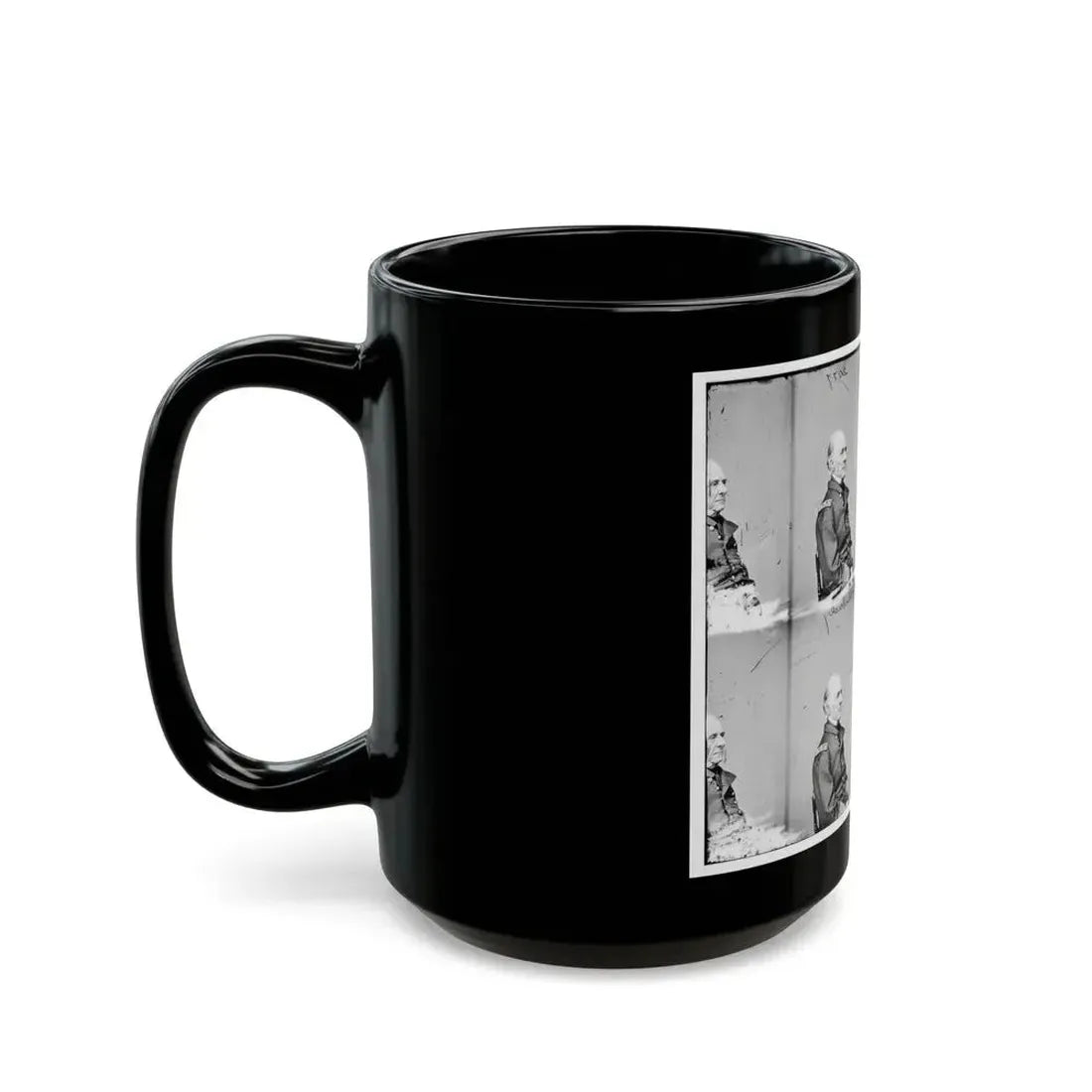 Adml. Shubrick, U.S.N. (U.S. Civil War) Black Coffee Mug - Go Mug Yourself