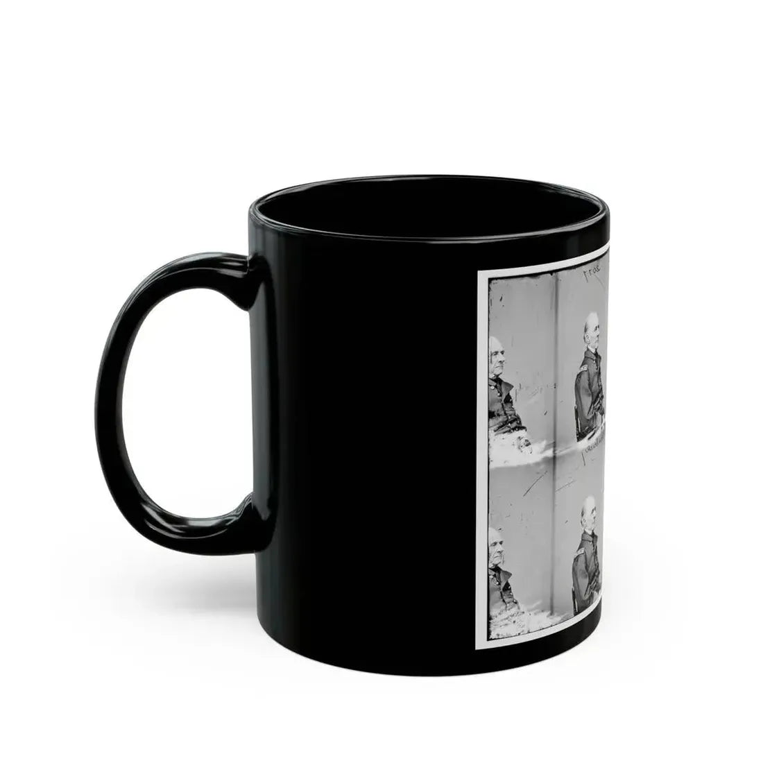 Adml. Shubrick, U.S.N. (U.S. Civil War) Black Coffee Mug - Go Mug Yourself