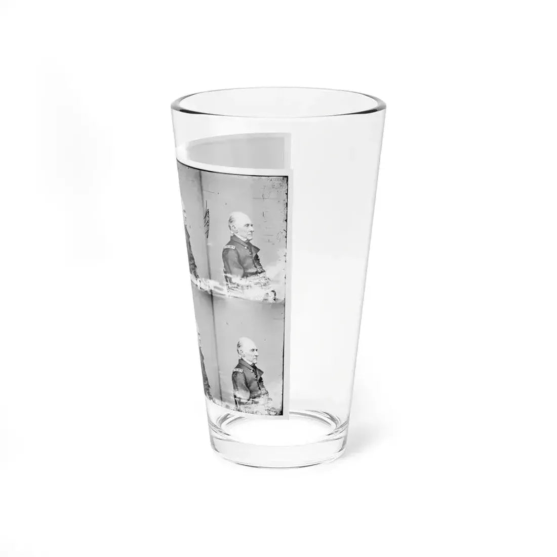 Adml. Shubrick, U.S.N. (U.S. Civil War) Pint Glass 16oz - Go Mug Yourself
