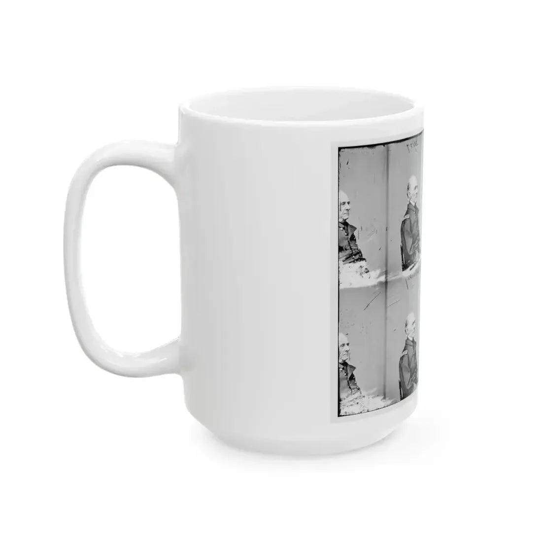 Adml. Shubrick, U.S.N. (U.S. Civil War) White Coffee Mug - Go Mug Yourself