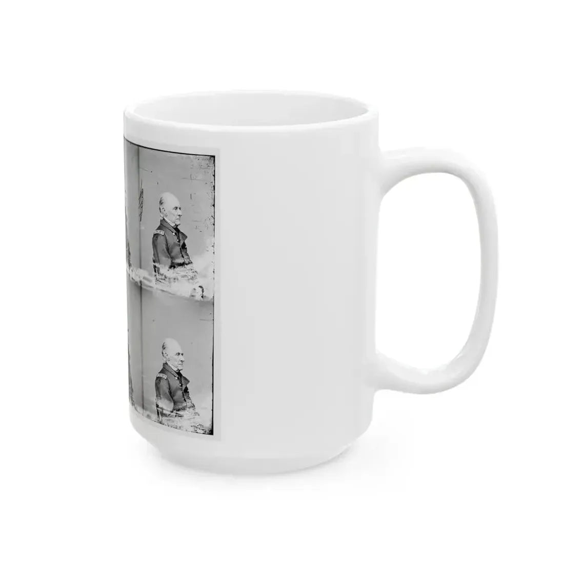 Adml. Shubrick, U.S.N. (U.S. Civil War) White Coffee Mug - Go Mug Yourself